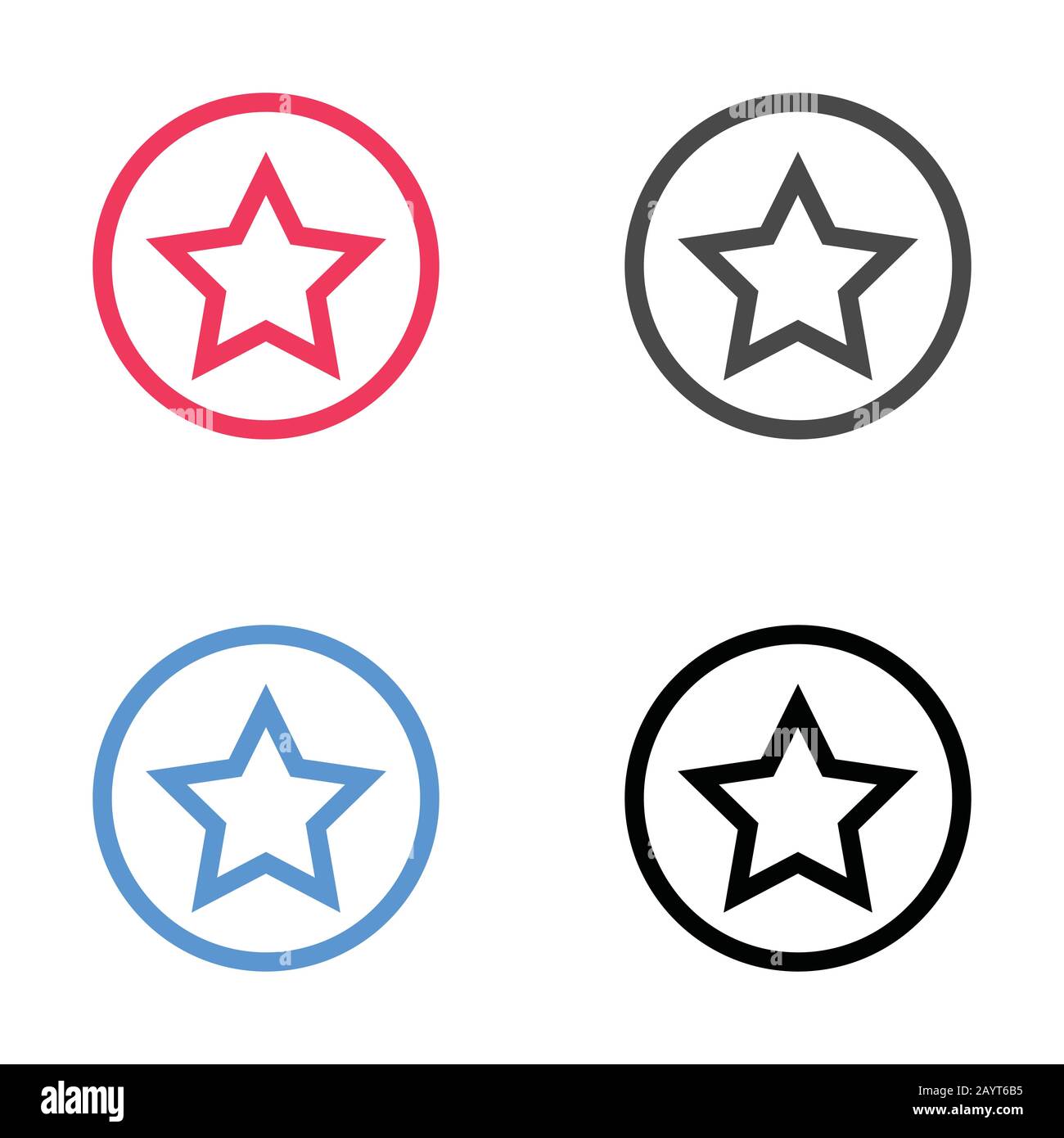 Icona glifo correlato alla stella, simbolo della classifica. Segno preferito Illustrazione Vettoriale