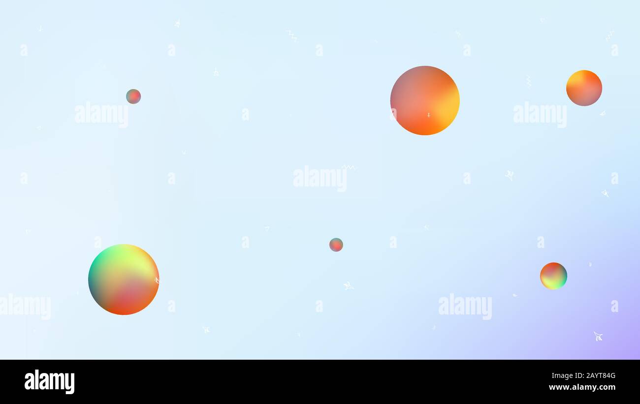 Sfondo a tema Super star. Liquido ad alta risoluzione e fresco. Illustrazione, luminosa. Stelle, pianeti, segni. Universo colorato spazio sfondo tema. Illustrazione Vettoriale