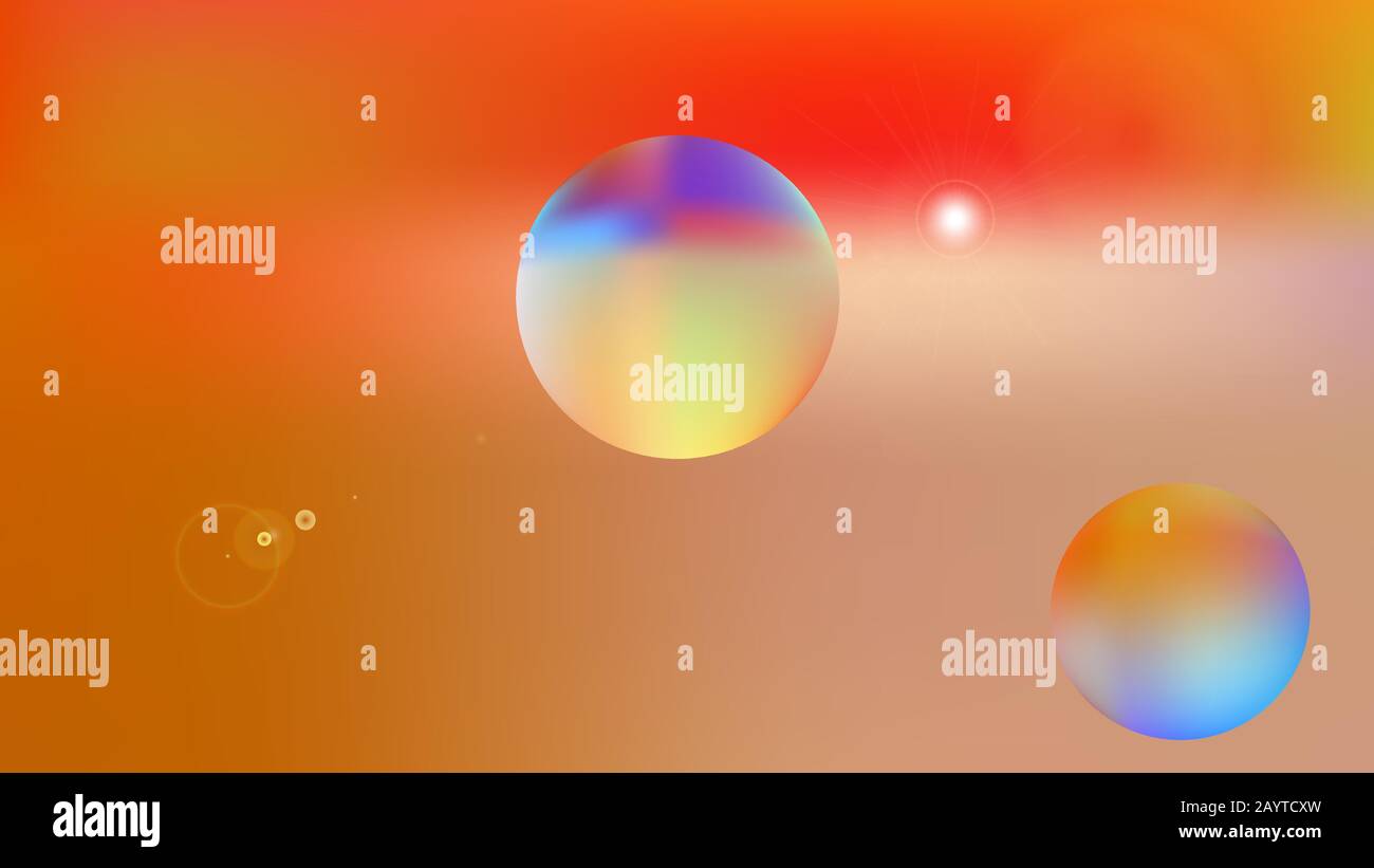 Sfondo a tema Super star. Minimo hi-res e fresco. Illustrazione, texture. Stelle, pianeti, segni. Universo colorato spazio sfondo tema. Illustrazione Vettoriale