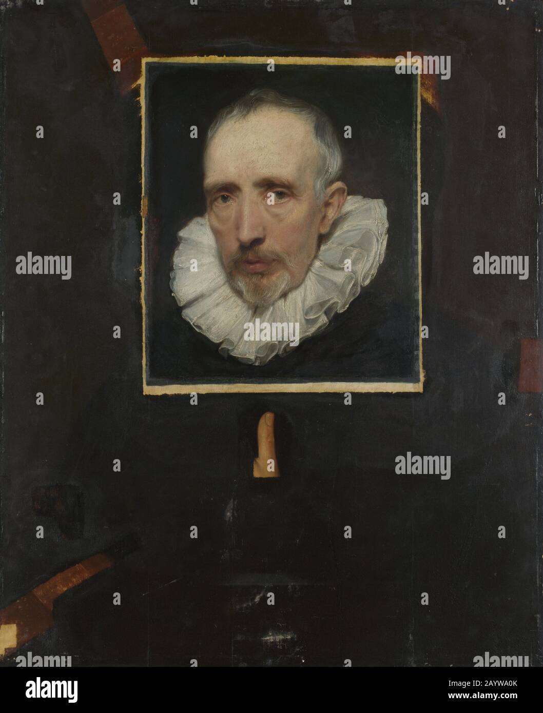 Ritratto di Cornelis van der Geest. Museo: National Gallery, Londra. Autore: Anthony Van Dyck. Foto Stock