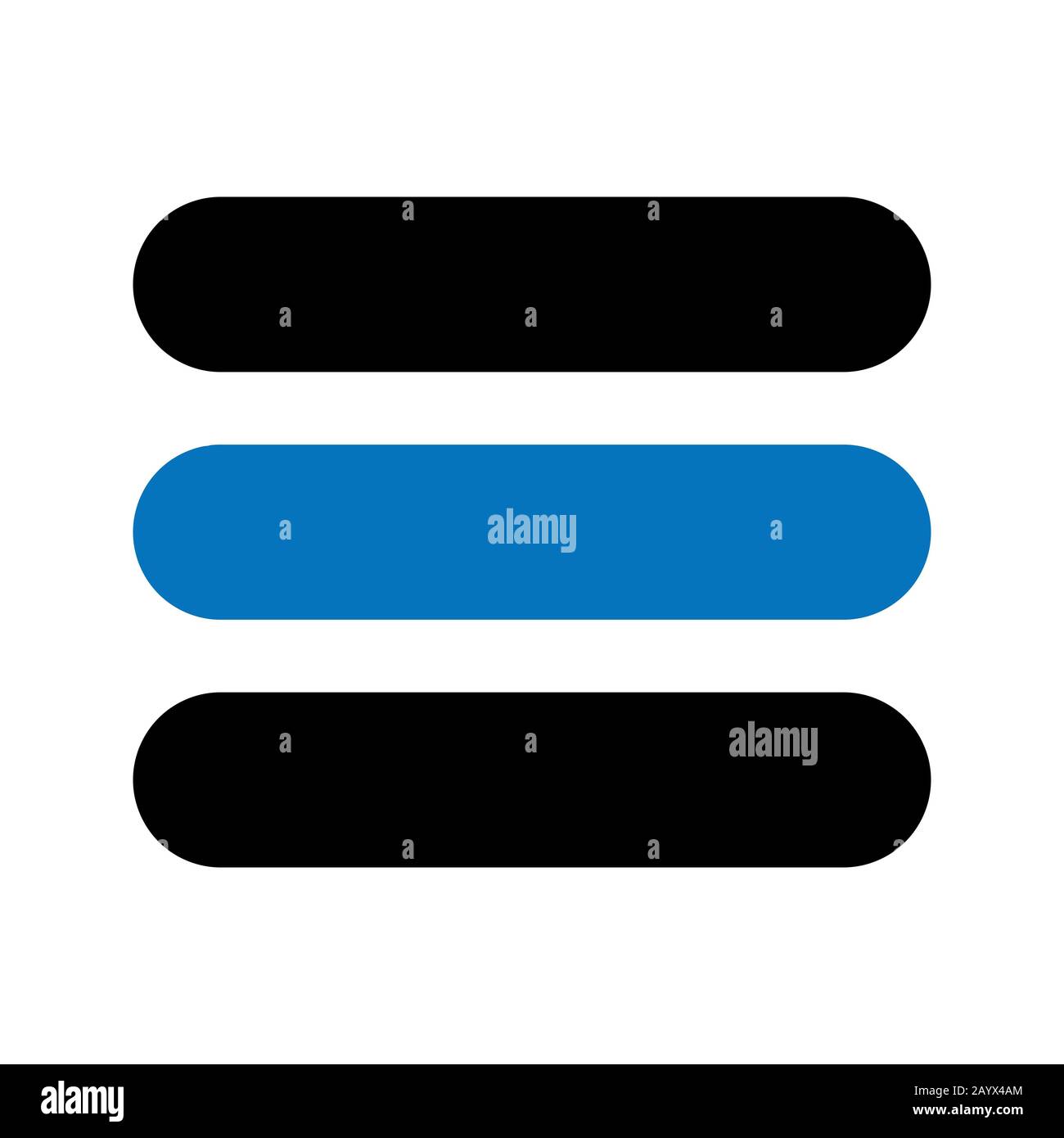 Immagine di progettazione icona Glylph interfaccia utente di base. Può essere utilizzato anche per l'interfaccia utente. Adatto per applicazioni mobili, applicazioni Web e supporti di stampa Foto Stock