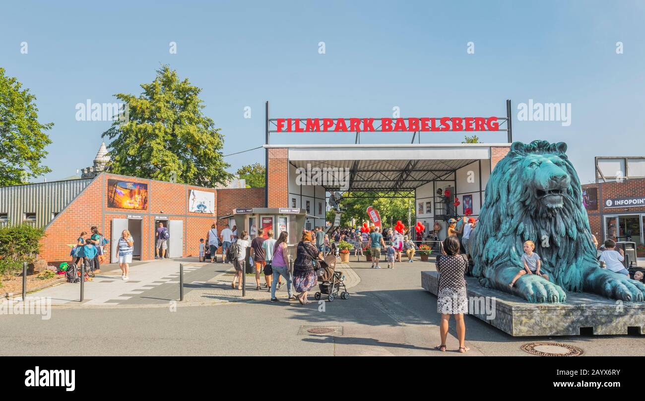 filmpark babelsberg, studio cinematografico di babelsberg Foto Stock
