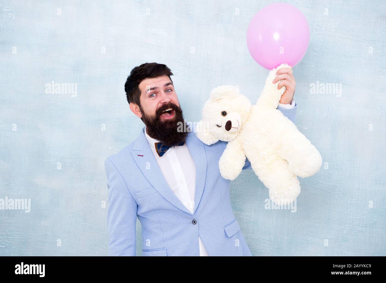 Peluche San Valentino da Regalare, con frasi romantiche e palloncini