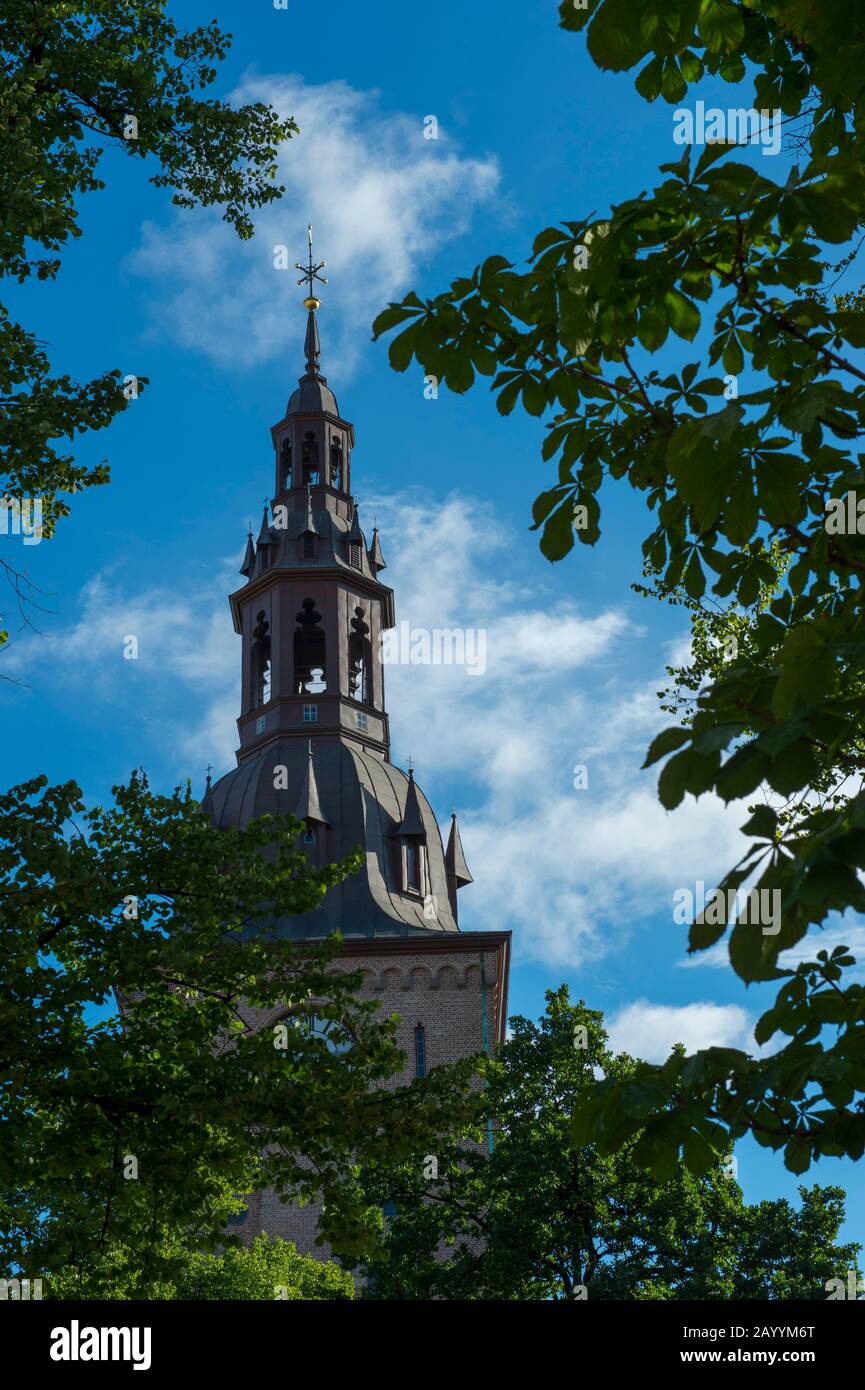 La Cattedrale di Oslo (Oslo Domkirke) è una chiesa medievale a Oslo, Norvegia. Foto Stock