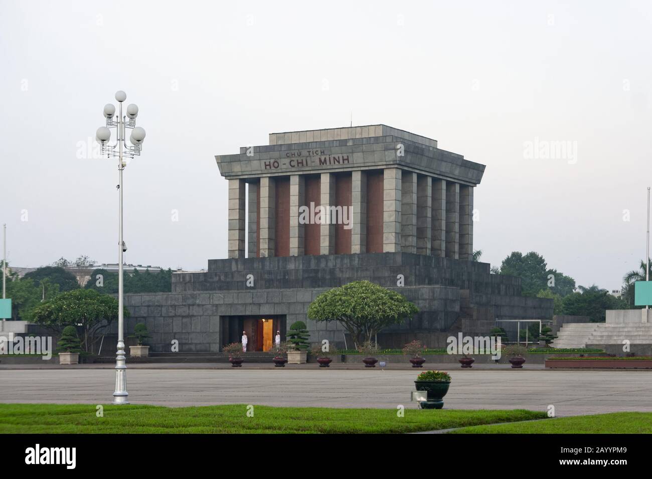 Hanoi, Vietnam, 12 Ottobre 2019. Mausoleo Di Ho Chi Minh. Un famoso sito storico in Vietnam. Foto Stock