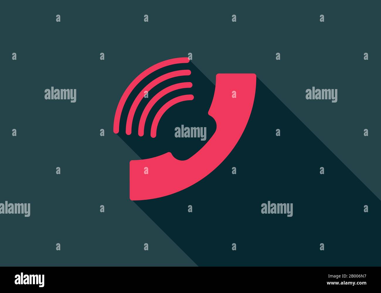 Contattaci icone. Insieme di icone Web, simbolo e simboli del supporto dei contatti Illustrazione Vettoriale