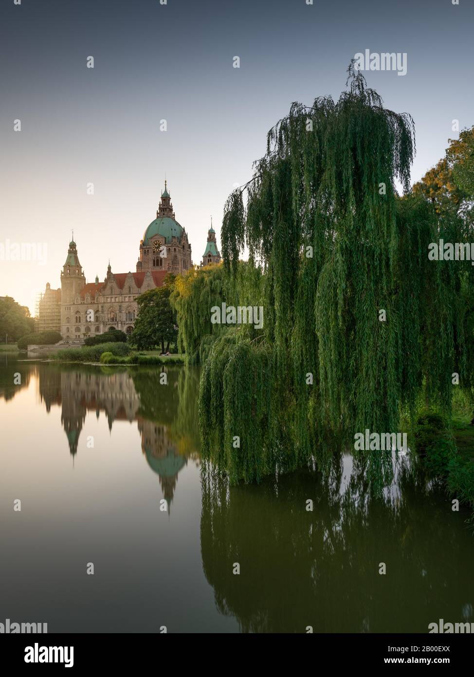 Municipio Di Hannover Sul Lago Maschsee, Hannover, Germania Foto Stock