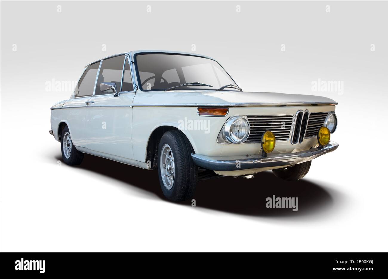 Classico Tedesco auto sportive isolato o bianco Foto Stock