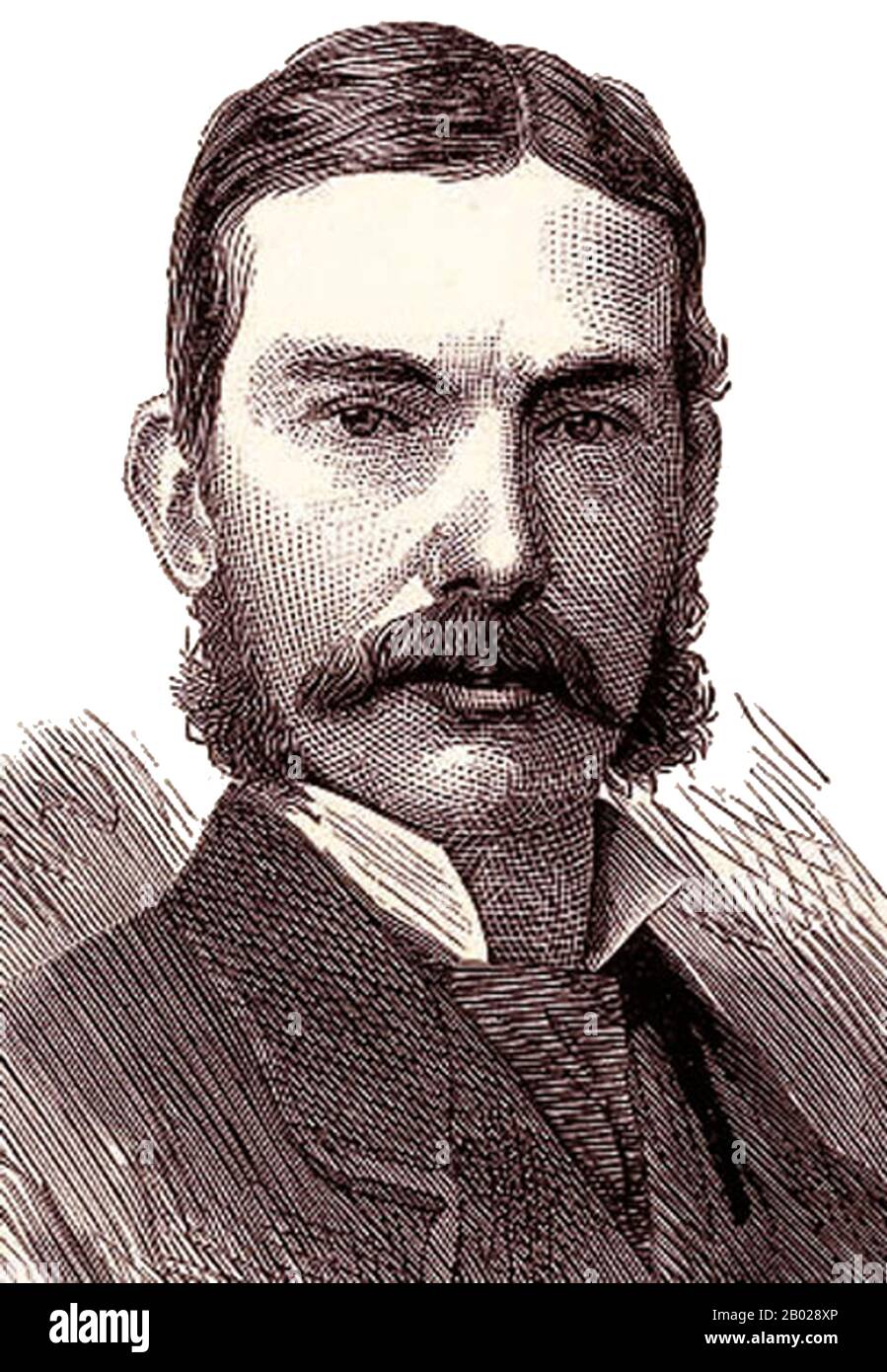 Regno Unito/Cina: Sir Charles Elliot (1801 - 9 settembre 1875), sovrintendente capo del commercio britannico in Cina (r. 1836-1841) e amministratore di Hong Kong (r. 1841). Litografia ritratto, XIX secolo. Sir Charles Elliot, KCB, era un ufficiale navale britannico, diplomatico e amministratore coloniale. Divenne il primo amministratore di Hong Kong nel 1841 mentre prestava servizio sia come plenipotenziario che come sovrintendente capo del commercio britannico in Cina. Fu uno dei fondatori chiave della fondazione di Hong Kong come colonia britannica. Alla fine del 1833, Elliot fu nominato Master Attendant dello staff di Lord Napier. Foto Stock