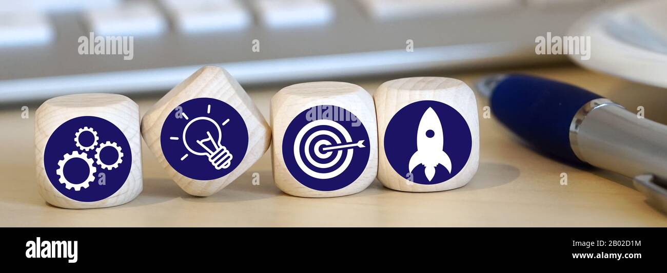 Il successo del business Foto Stock