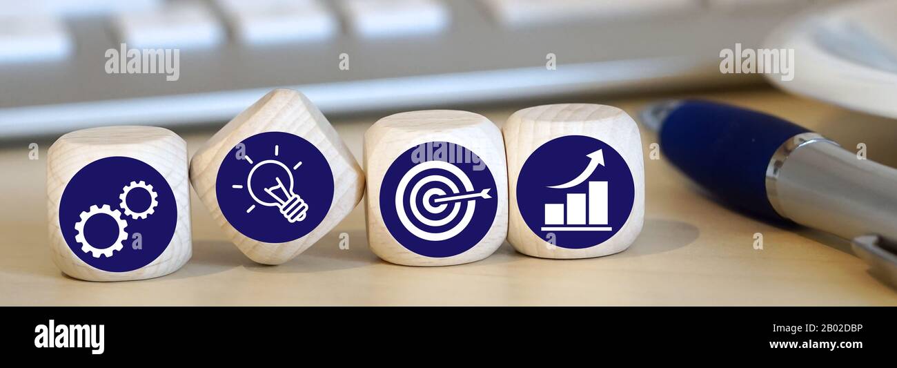 Il successo del business Foto Stock