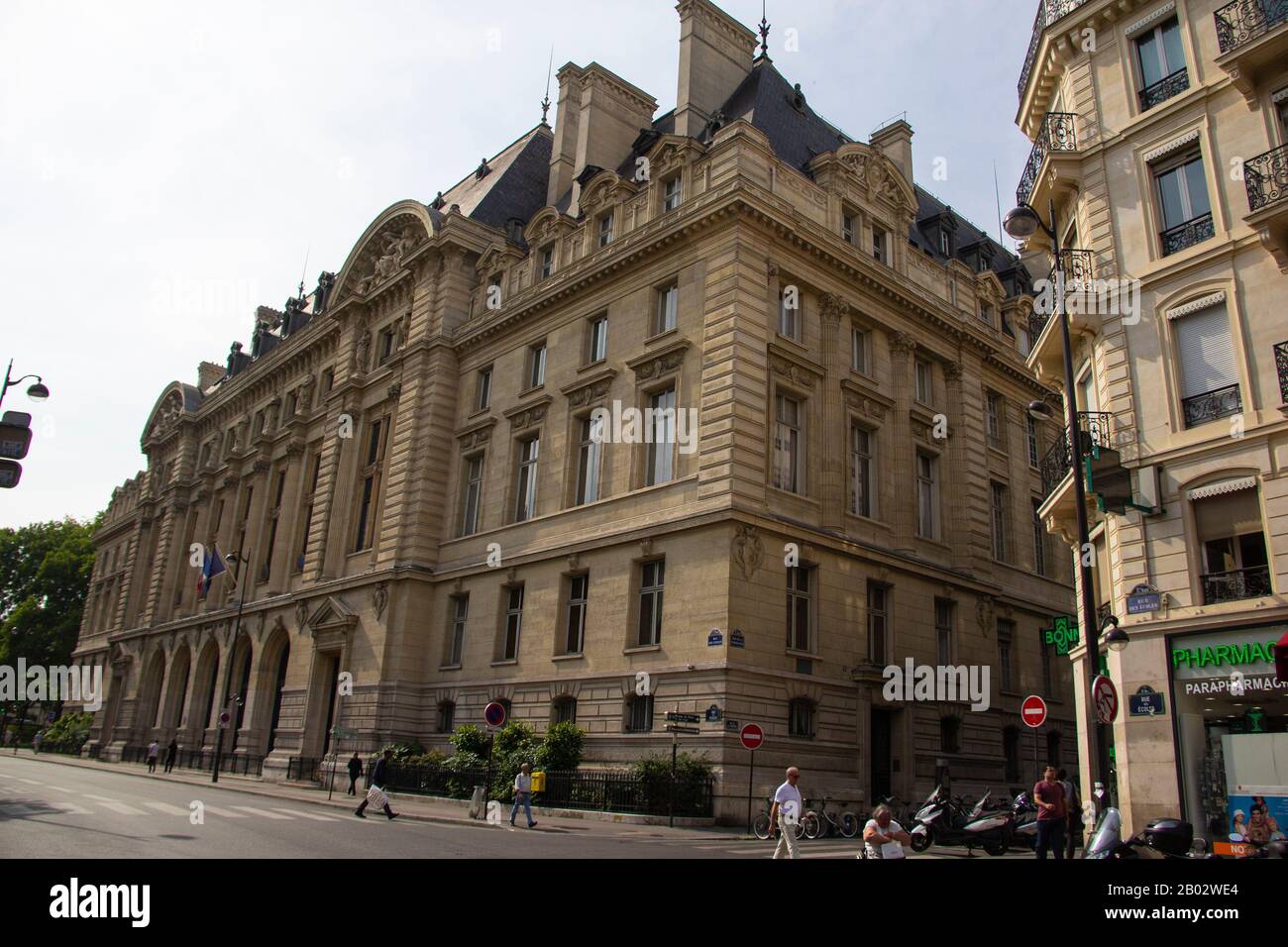 Università della Sorbona, Parigi Foto Stock