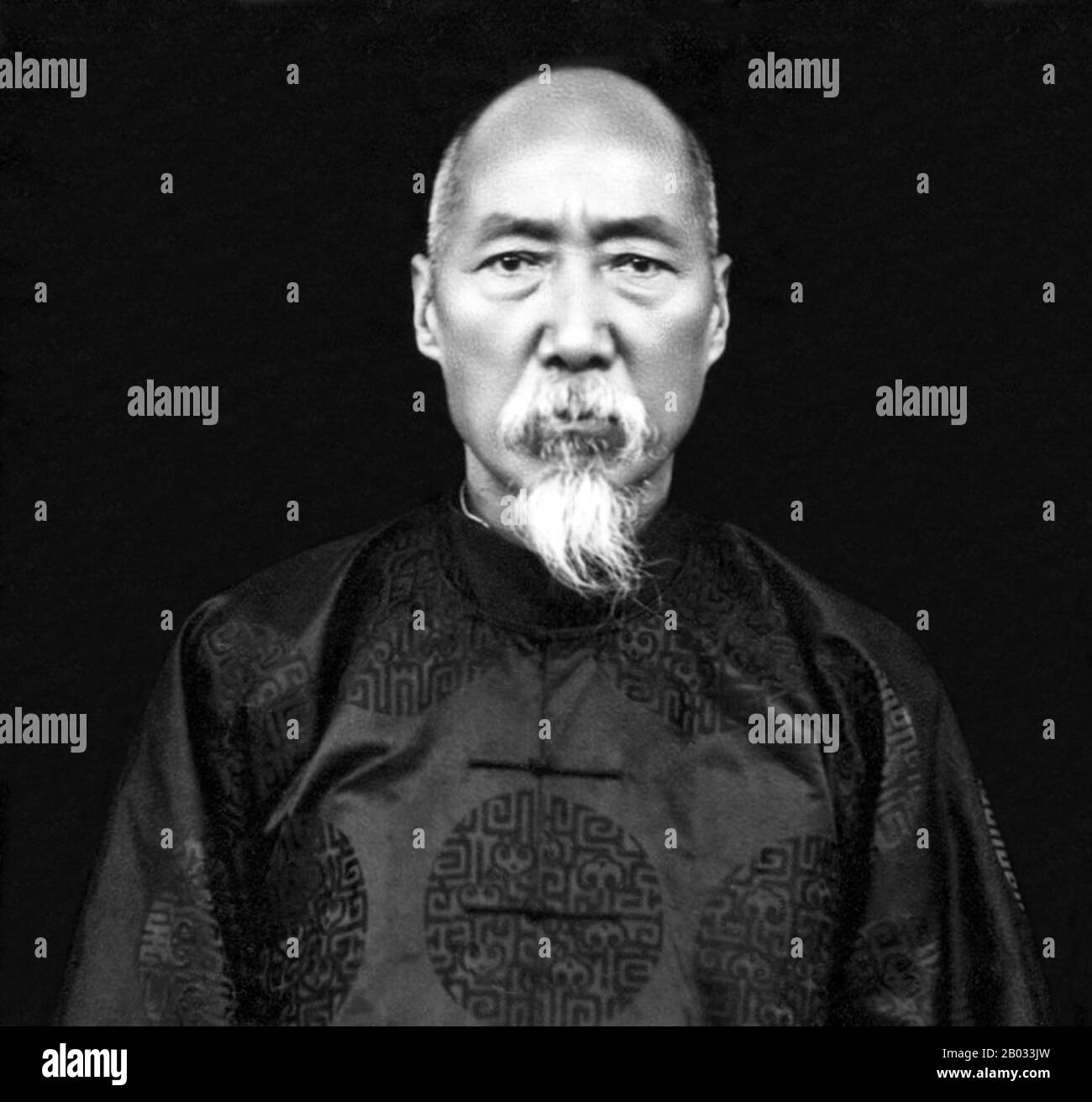 Yang Zengxin (Mengzi, 7 luglio 1928), nato a Mengzi, Honghe, Yunnan nel 1859. Fu il governatore dello Xinjiang dopo la Rivoluzione Xinhai nel 1911 fino al suo assassinio nel 1928. Foto Stock