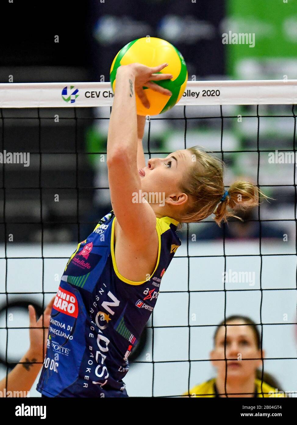 Treviso, Italia, 18 Feb 2020, joanna wolosz (conegliano) in Carrario Imoco Conegliano vs Nantes VB - Volleyball Champions League Women - Credit: LPS/Ettore Griffoni/Alamy Live News Foto Stock