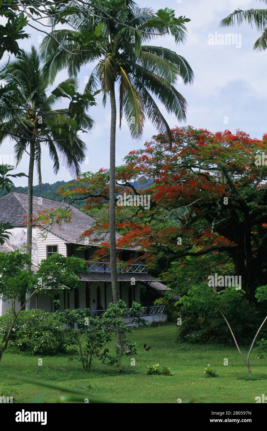 ISOLE COOK, RAROTONGA, TAPUTAPUATEA MAKEA (CASA DEL CAPO) Foto Stock