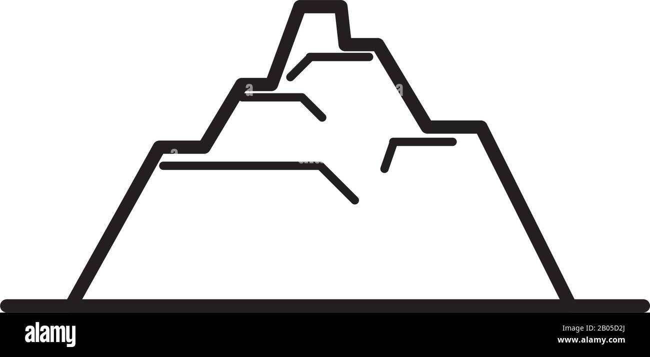 Iceberg galleggia in acqua Illustrazione Vettoriale