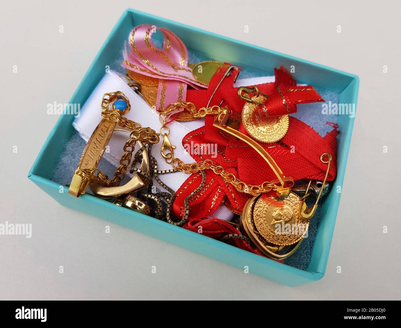 Tipici regali turchi tradizionali, turco Foto Stock