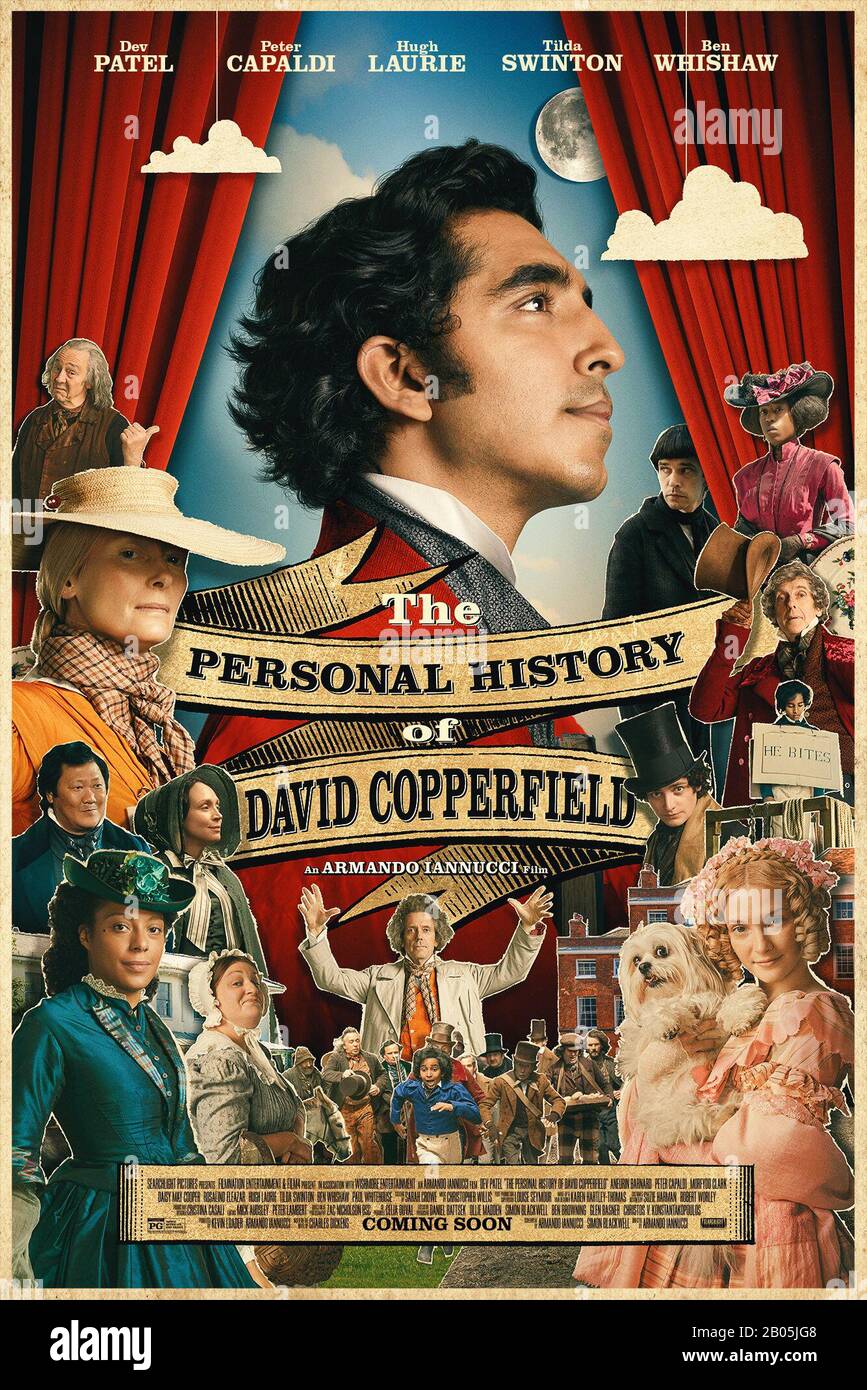 Data di rilascio: Gennaio 10, 2020 Titolo: La storia personale di David Copperfield STUDIO: Twentieth Century Fox regia: Armando Iannucci trama: basato sul romanzo di Charles Dickens. STARRING: DEV PATEL come David Copperfield. (Credito Immagine: © Twentieth Century Fox/Entertainment Immagini) Foto Stock