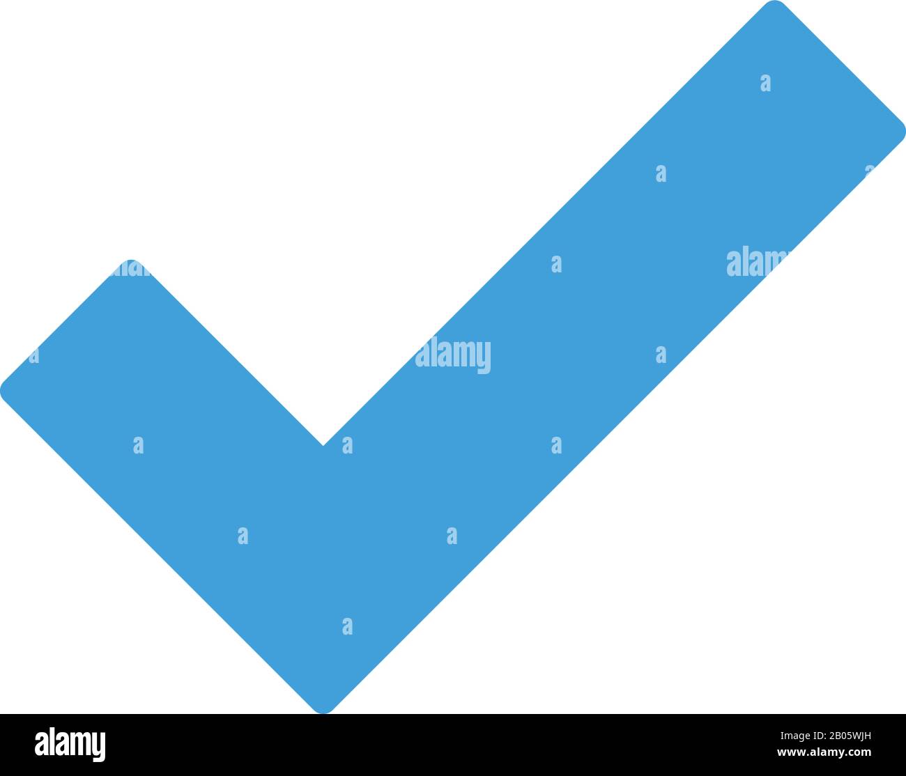 Controllare il modello del vettore di disegno dell'icona Illustrazione Vettoriale