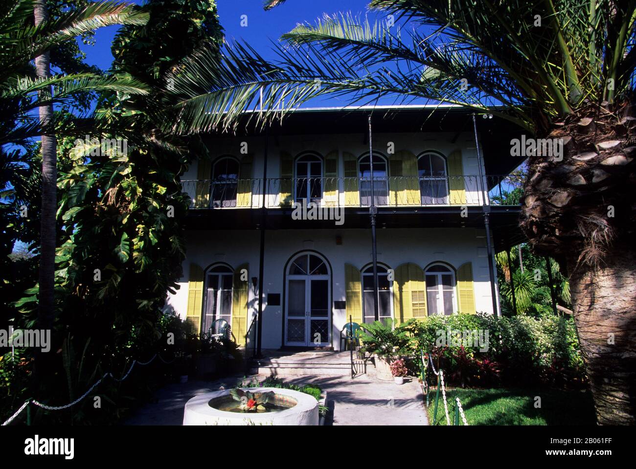 USA, FLORIDA, KEY WEST, ERNEST HEMINGWAY HOUSE Foto Stock