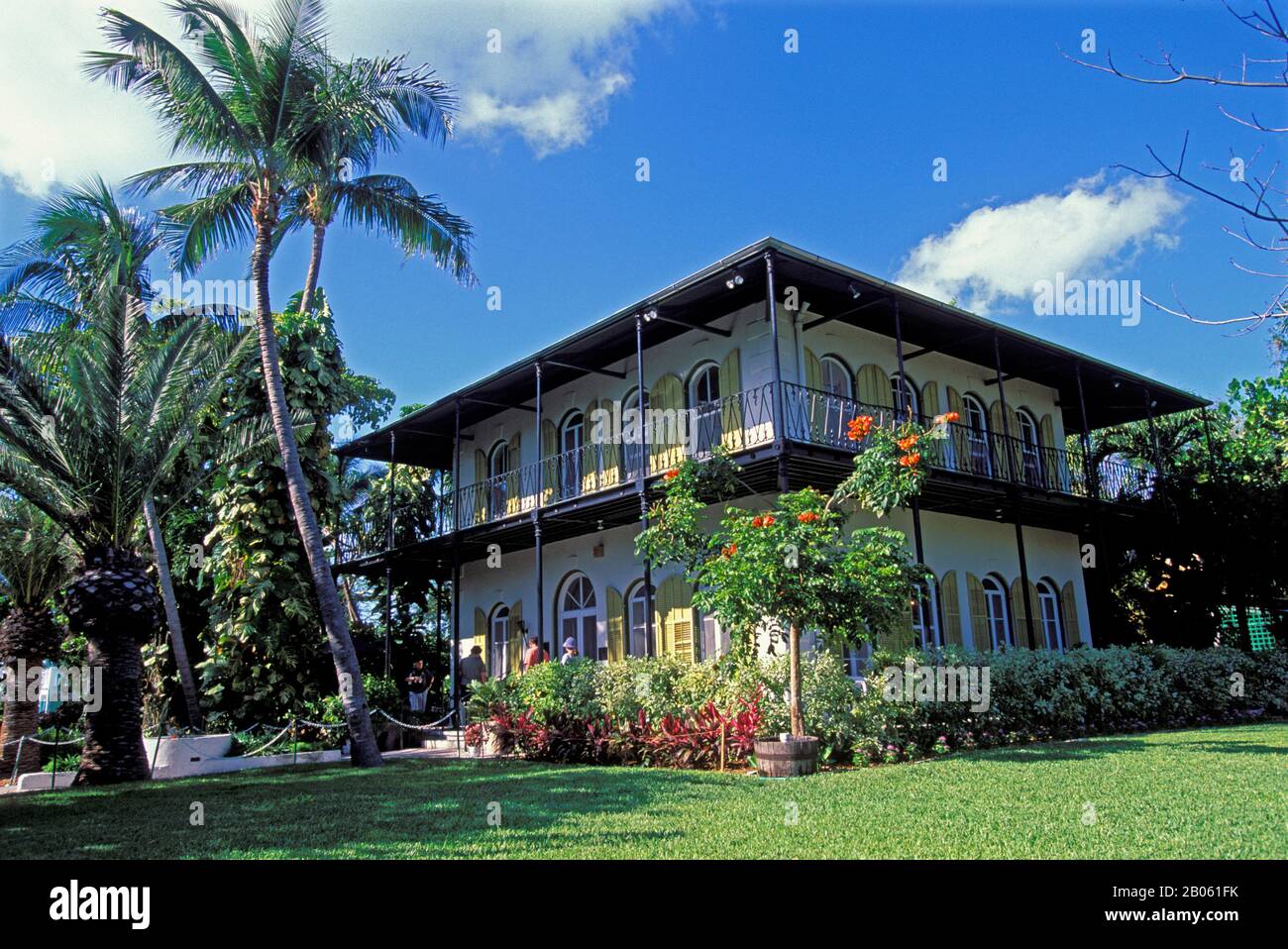 USA, FLORIDA, KEY WEST, ERNEST HEMINGWAY HOUSE Foto Stock