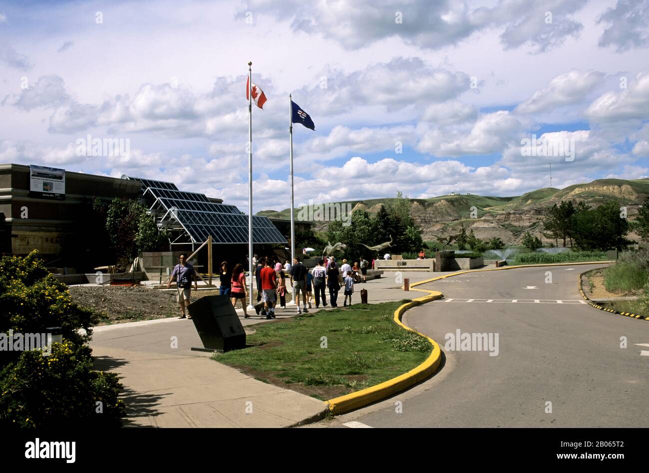 CANADA, ALBERTA, DRUMHELLER, ROYAL TYRRELL MUSEUM Foto Stock