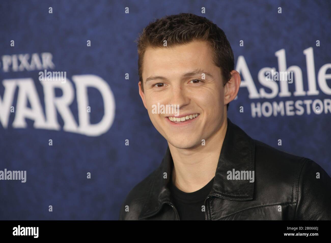 Los Angeles, Stati Uniti. 18th Feb, 2020. Tom Holland alla "Onward" World Premiere tenutasi presso l'El Capitan Theatre di Los Angeles, California, 18 febbraio 2020. Photo Credit: Joseph Martinez/Picturelux Credit: Picturelux/The Hollywood Archive/Alamy Live News Foto Stock