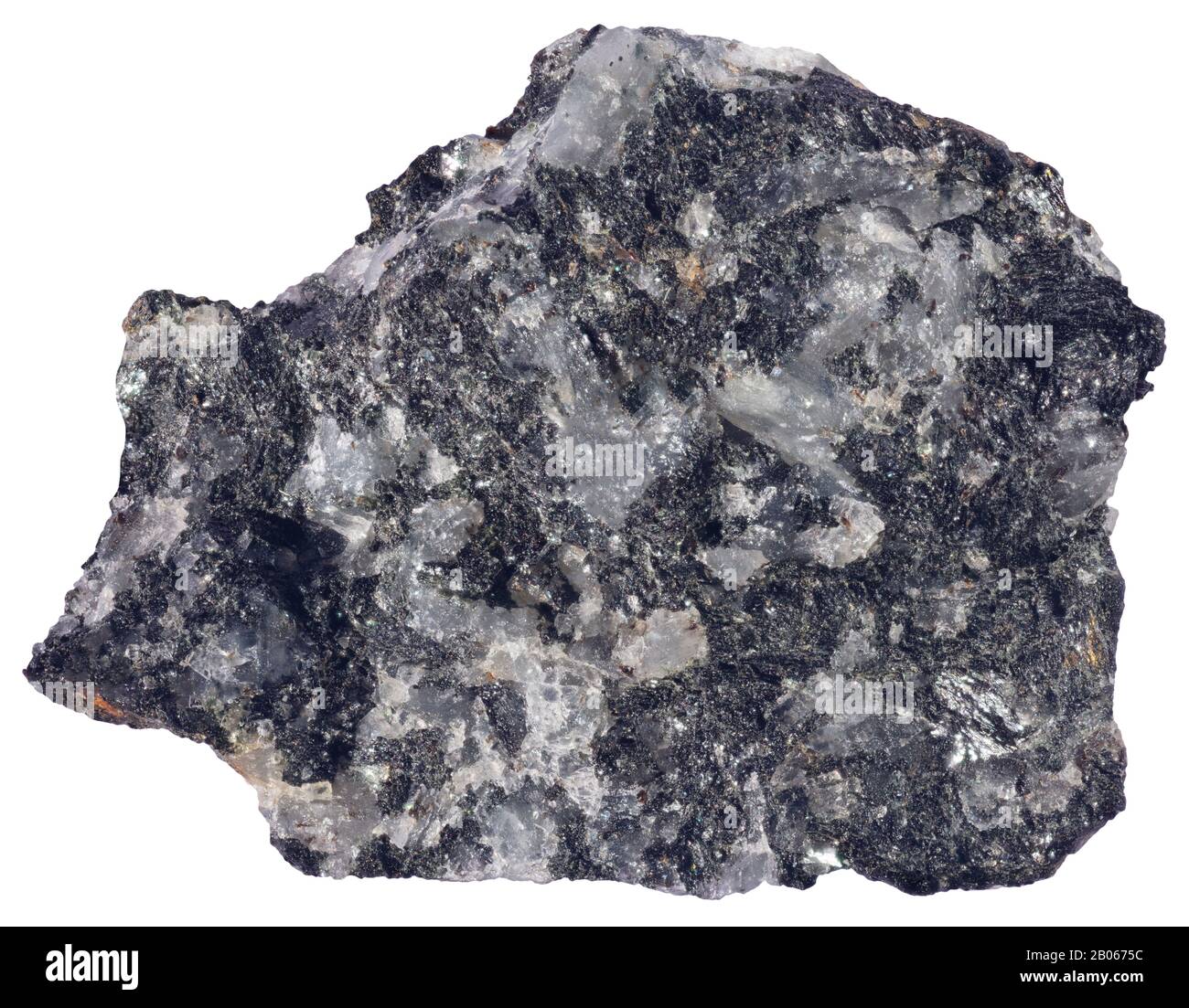 Essexite, plutonica, Grenville, Quebec Foto Stock