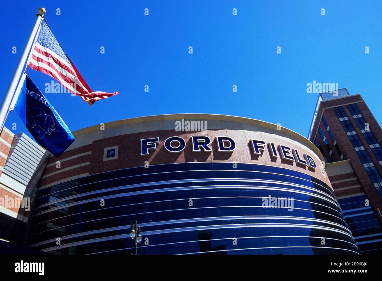 USA, MICHIGAN, DETROIT, FORD FIELD Foto Stock