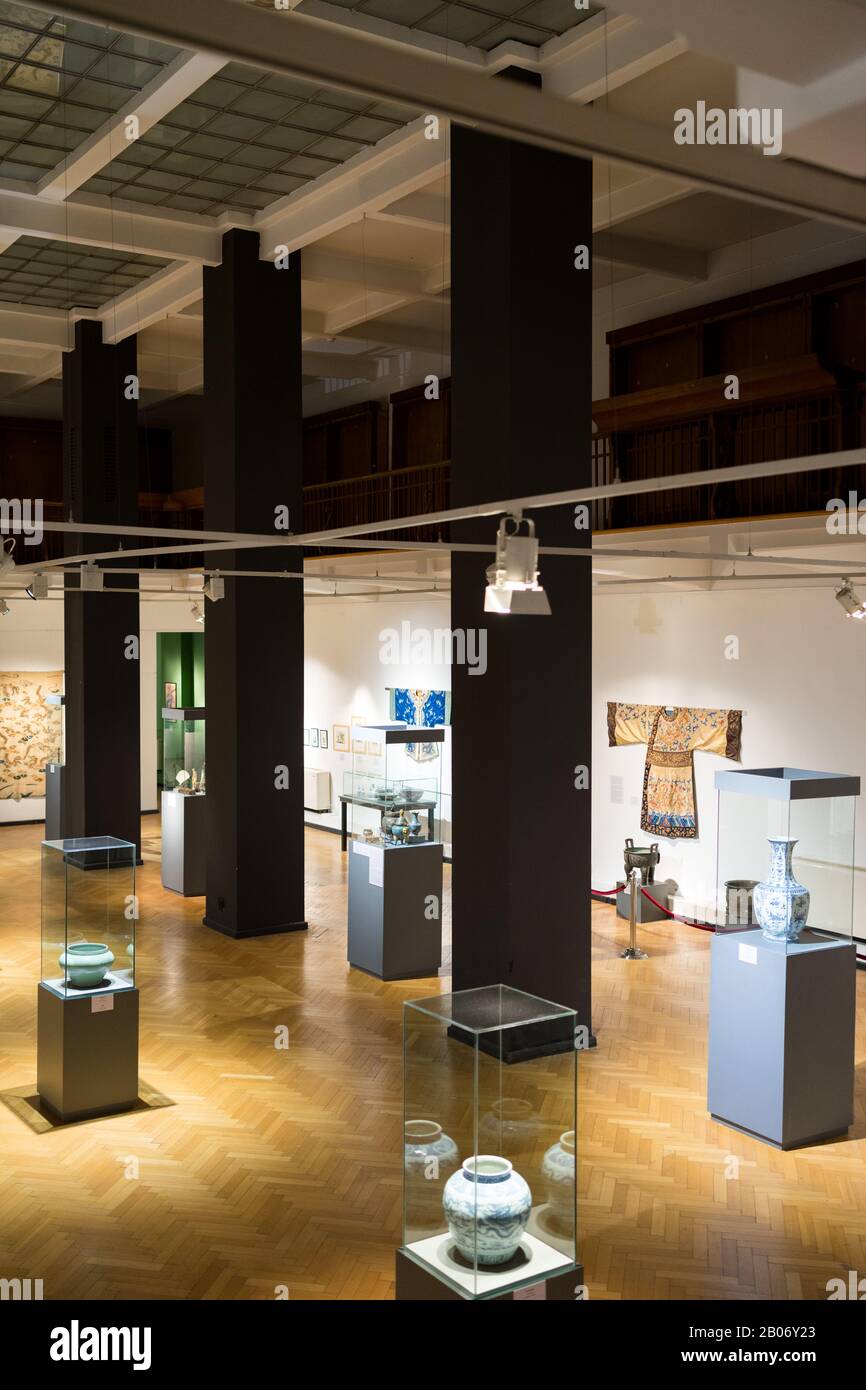 Tbilisi, Georgia - 18 Febbraio 2020: Mostra Al Museo Nazionale Georgiano, Tbilisi, Georgia. Il Museo Nazionale Georgiano unifica diverse m principali Foto Stock