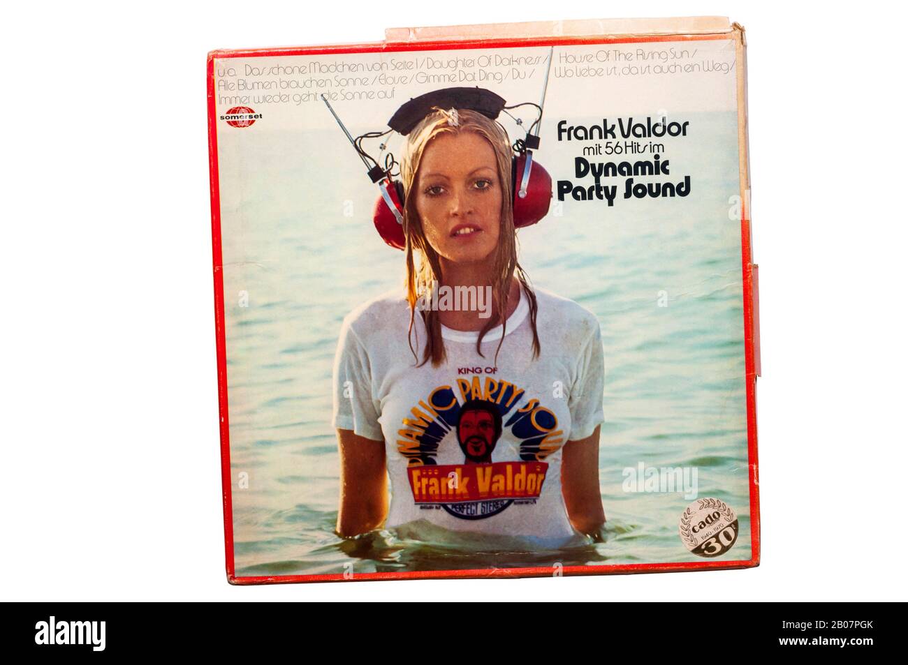 Due LP "in box" di Dynamic Party Sound di Frank Valdor. Rilasciato in Germania nel 1969. Foto Stock