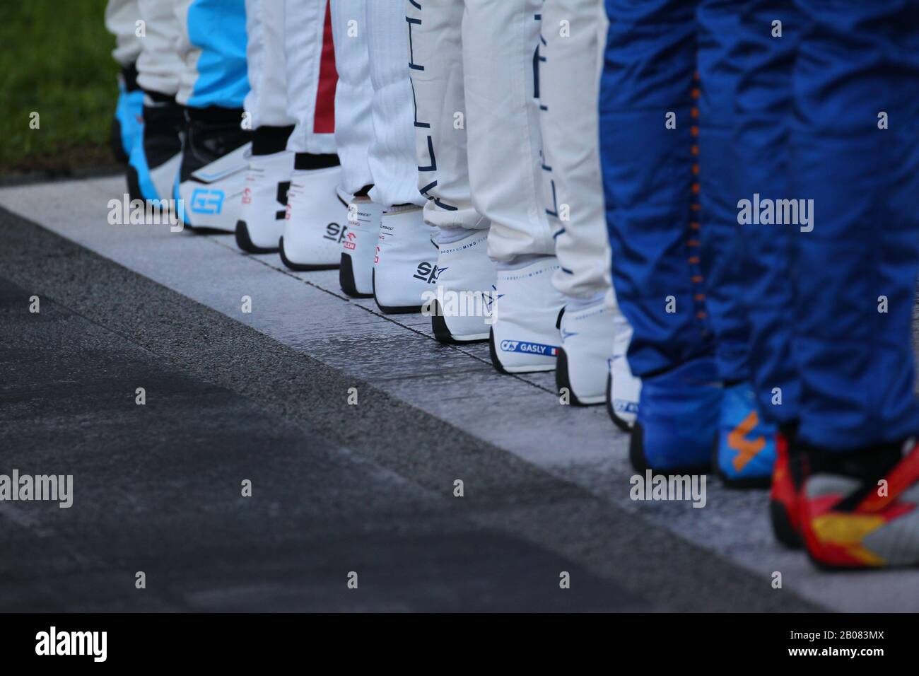 Formula 1 World Championship 2020, Winter testing Days 1 2020 Barcelona, 19-21 febbraio 2020. Foto Stock