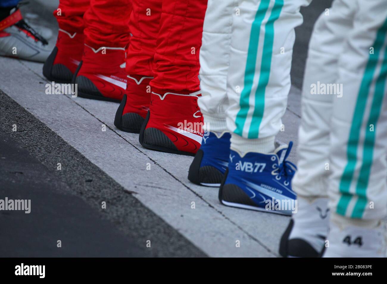 Formula 1 World Championship 2020, Winter testing Days 1 2020 Barcelona, 19-21 febbraio 2020. Foto Stock