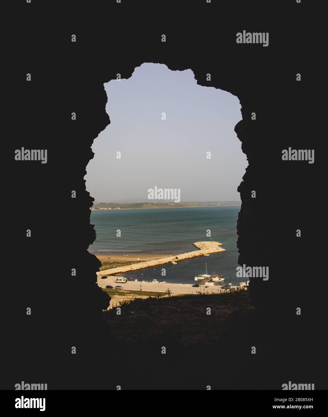 Una cornice naturale Foto Stock