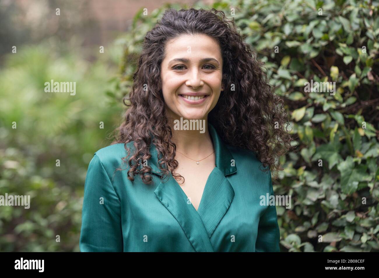 Katia Greco Photocall dei nuovi episodi della finzione italiana 'il Commissario Montalbano' (Photo by Matteo Nardone/Pacific Press) Foto Stock