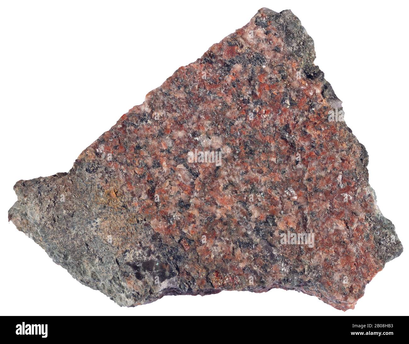 Orthogneiss, non foliated, Ottawa Orthogneiss è formato dal metamorfismo delle rocce ignee. Foto Stock