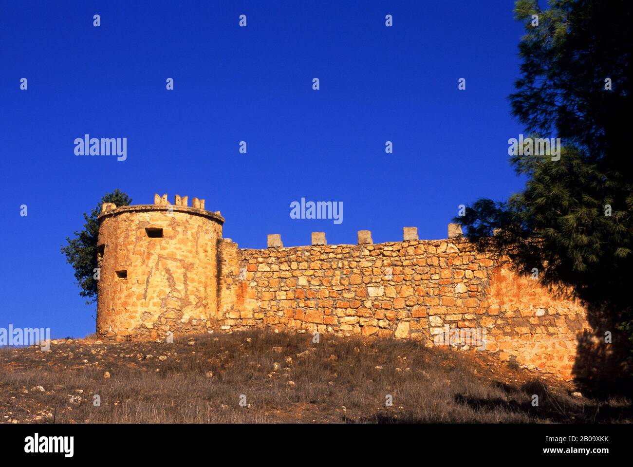 LIBIA, VICINO BENGASI, GASR LIBIA, MUSEO Foto Stock