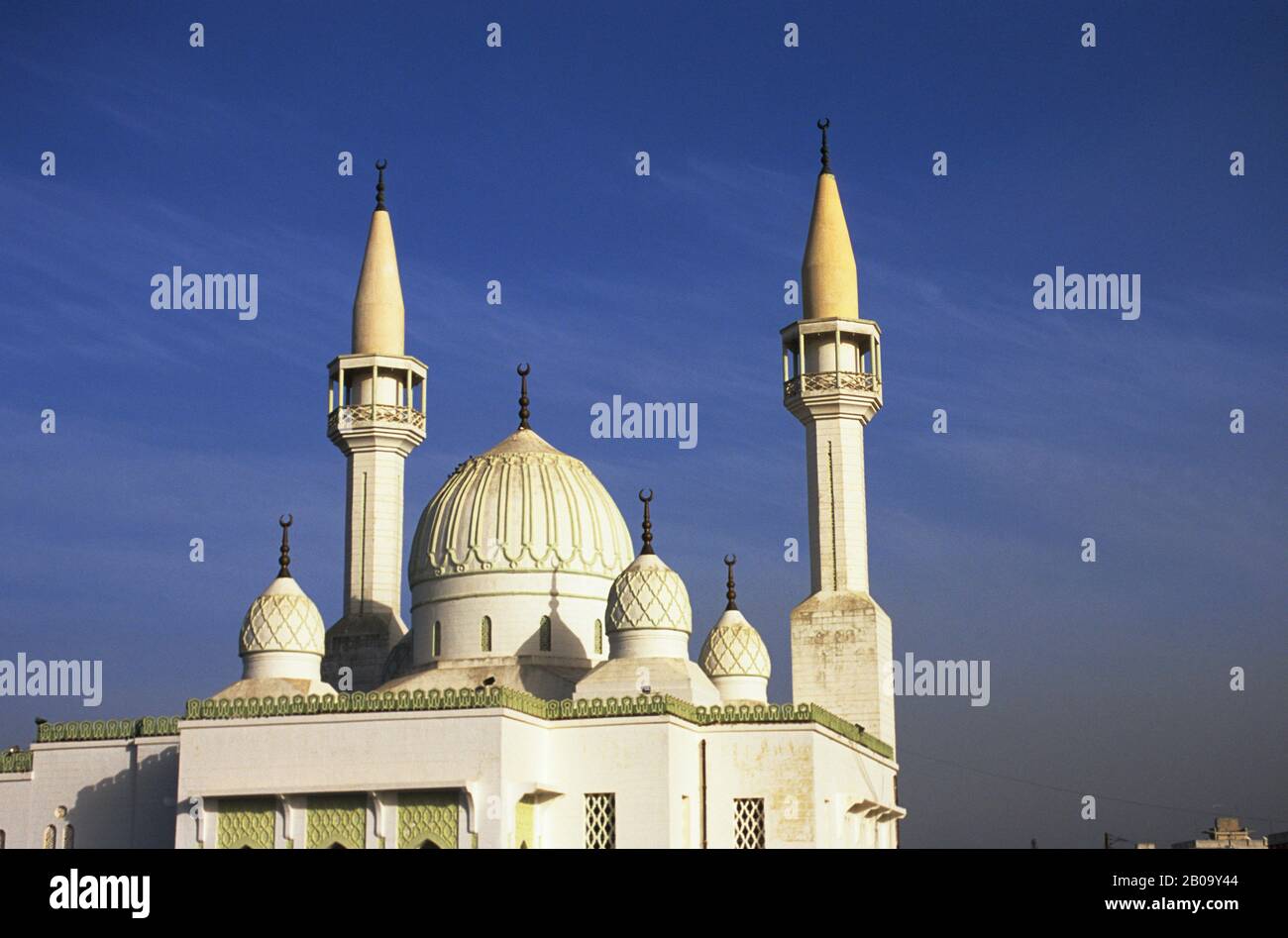 LIBIA, VICINO A BENGASI, AL BAYDA, MOSCHEA Foto Stock