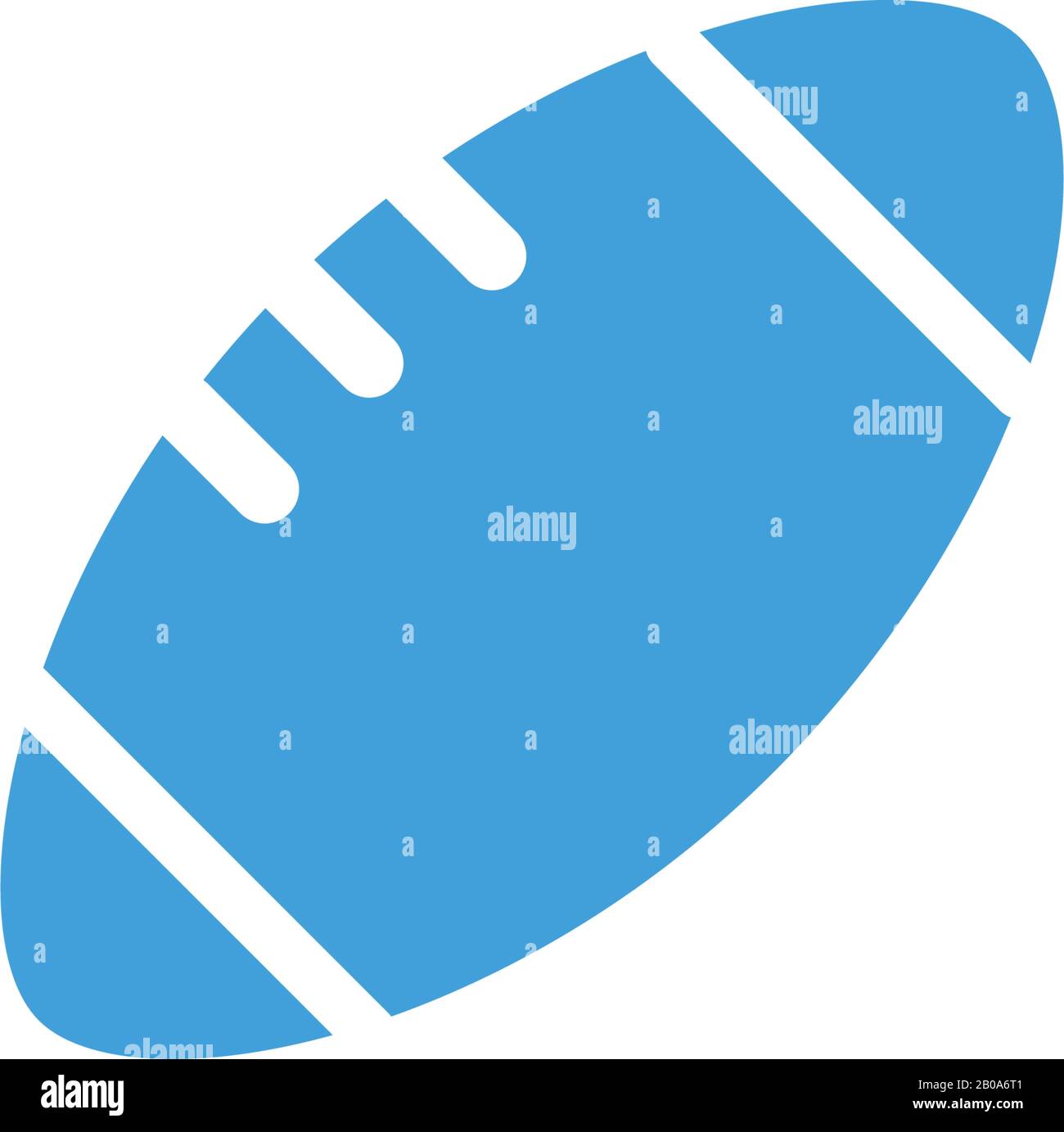 modello vettoriale americano di disegno dell'icona di calcio Illustrazione Vettoriale