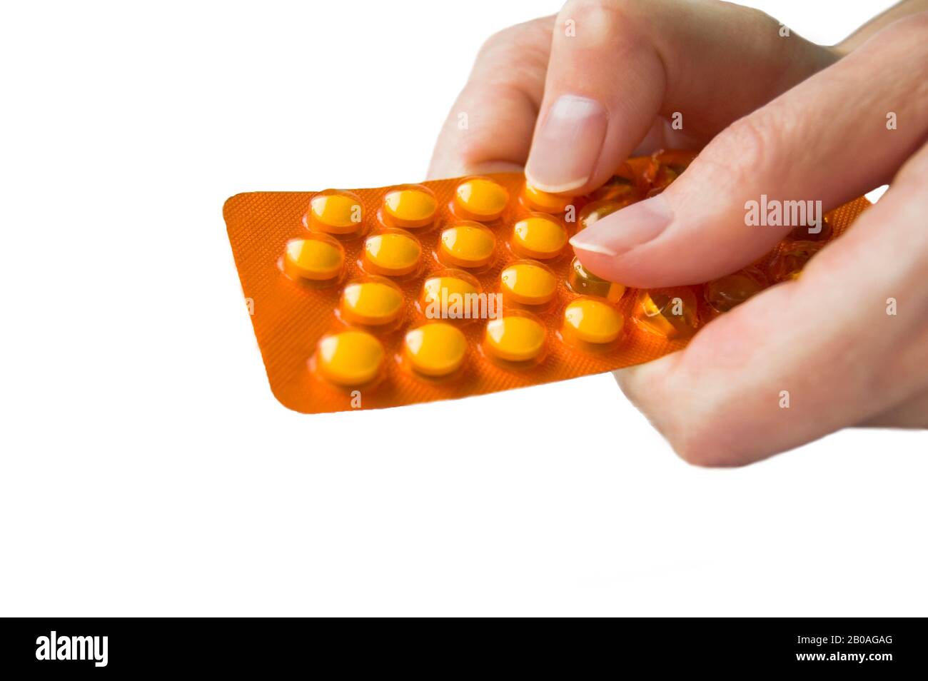 pillole mediche per la malattia Foto Stock