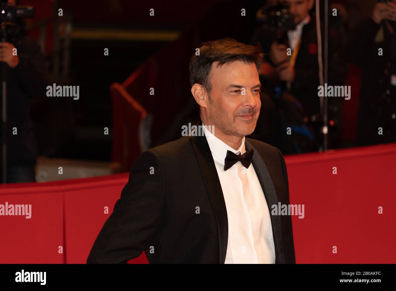 Capet rosso prima di 'Grace a Dieu' da Francois Ozon a Berlinale 2019 Foto Stock