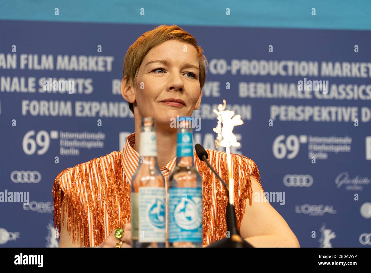 Photo Call e conferenza stampa con la Giuria Internazionale 69th Berlinale 2019 Foto Stock