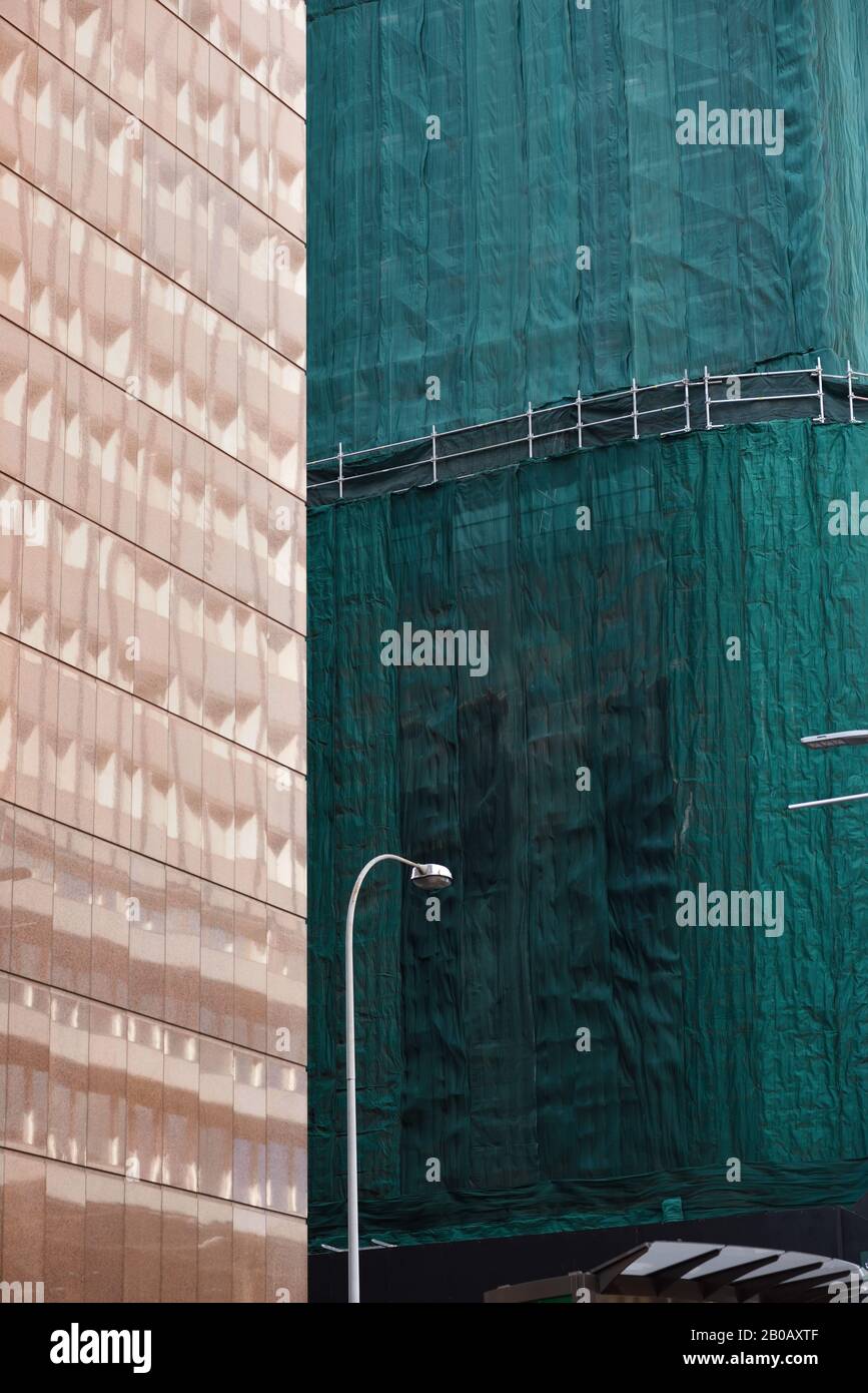 Demolizione e riqualificazione - nuovi edifici e costruzioni a Sydney, Australia Foto Stock