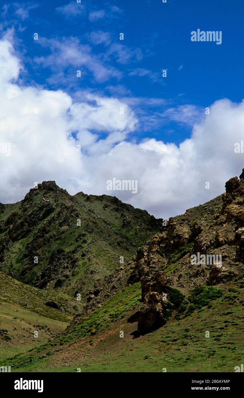 MONGOLIA, GOBI DESERTO, VICINO DALANZADGAD, YOLYN AM VALLEY PAESAGGIO Foto Stock