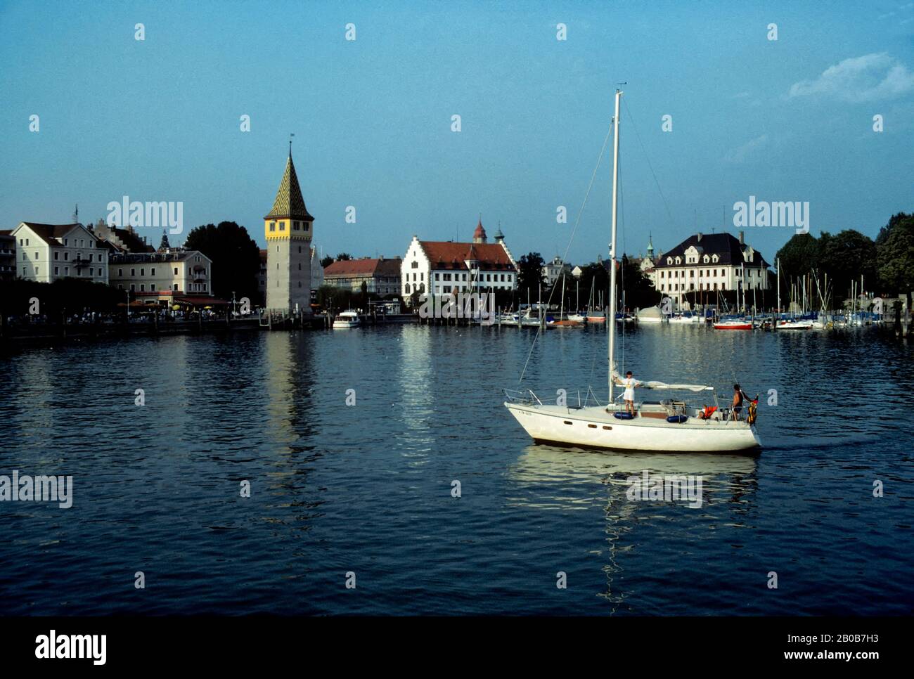 GERMANIA OVEST, LINDAU SUL LAGO DI COSTANZA Foto Stock