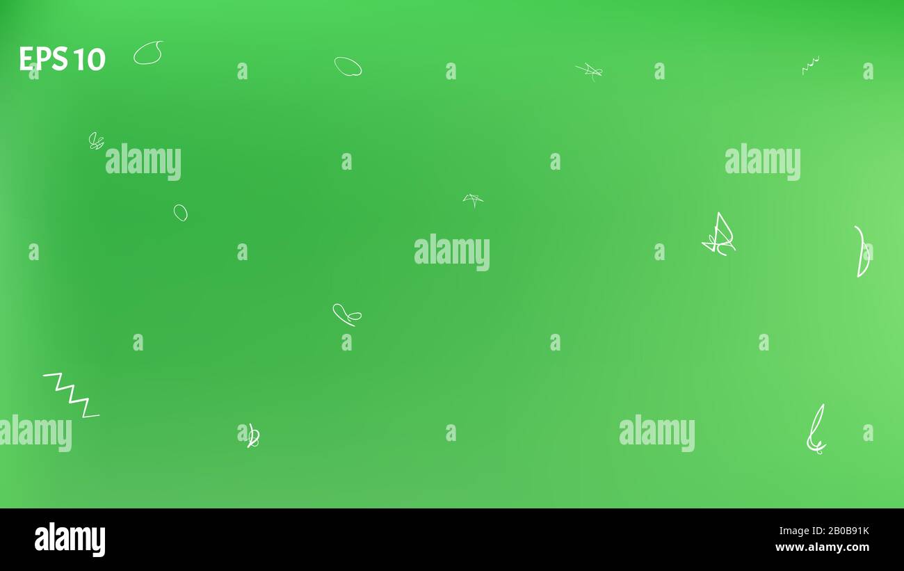 Fantasia spaziale Breezy. Trama di sfondo, mesh. Tema di illustrazione colorifico comune. Di colore verde. Super pianeti sfondo a tema. Backgrou colorato Illustrazione Vettoriale