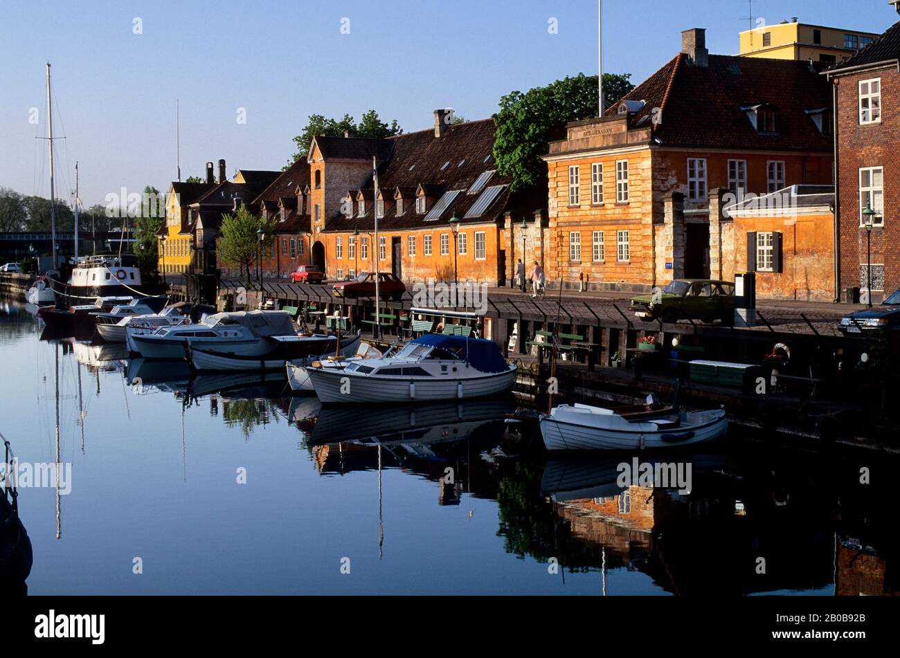 DANIMARCA, COPENHAGEN, CENTRO STORICO, CANAL Foto Stock