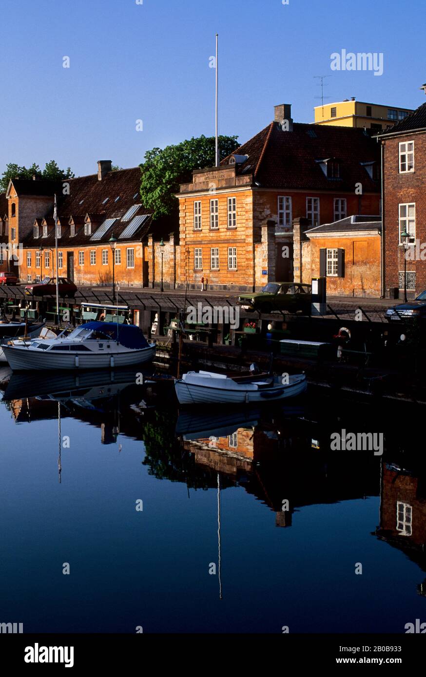 DANIMARCA, COPENHAGEN, CENTRO STORICO, CANAL Foto Stock