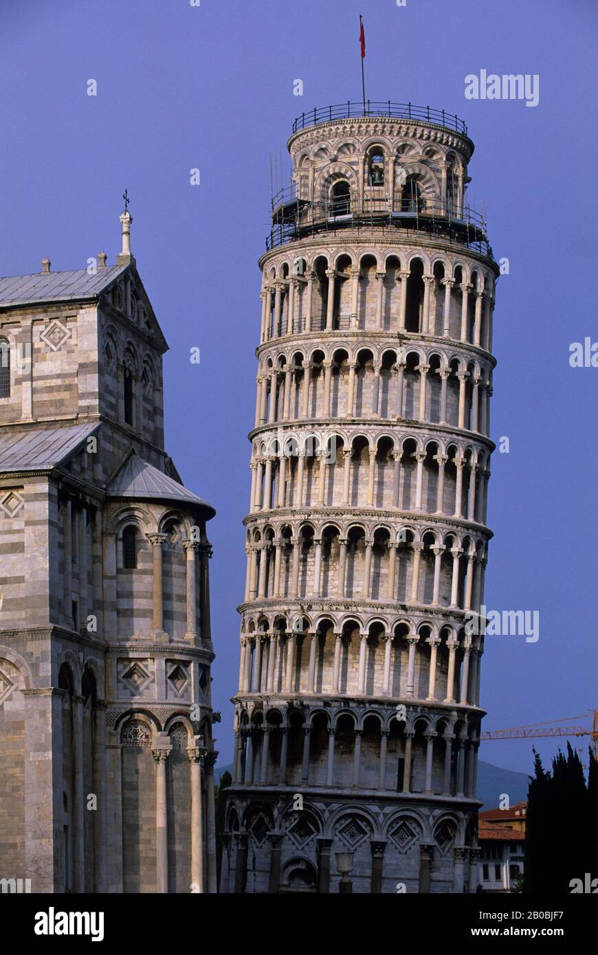 ITALIA, PISA, DUOMO E TORRE PENDENTE DI PISA Foto Stock