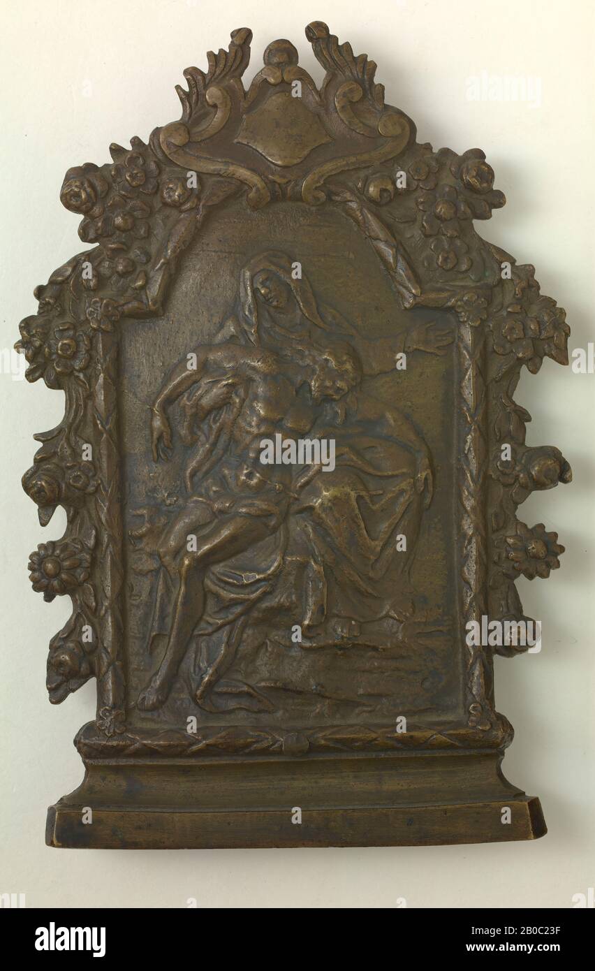 Artista Sconosciuto, Pieta, 1675-1725, Bronzo Foto Stock